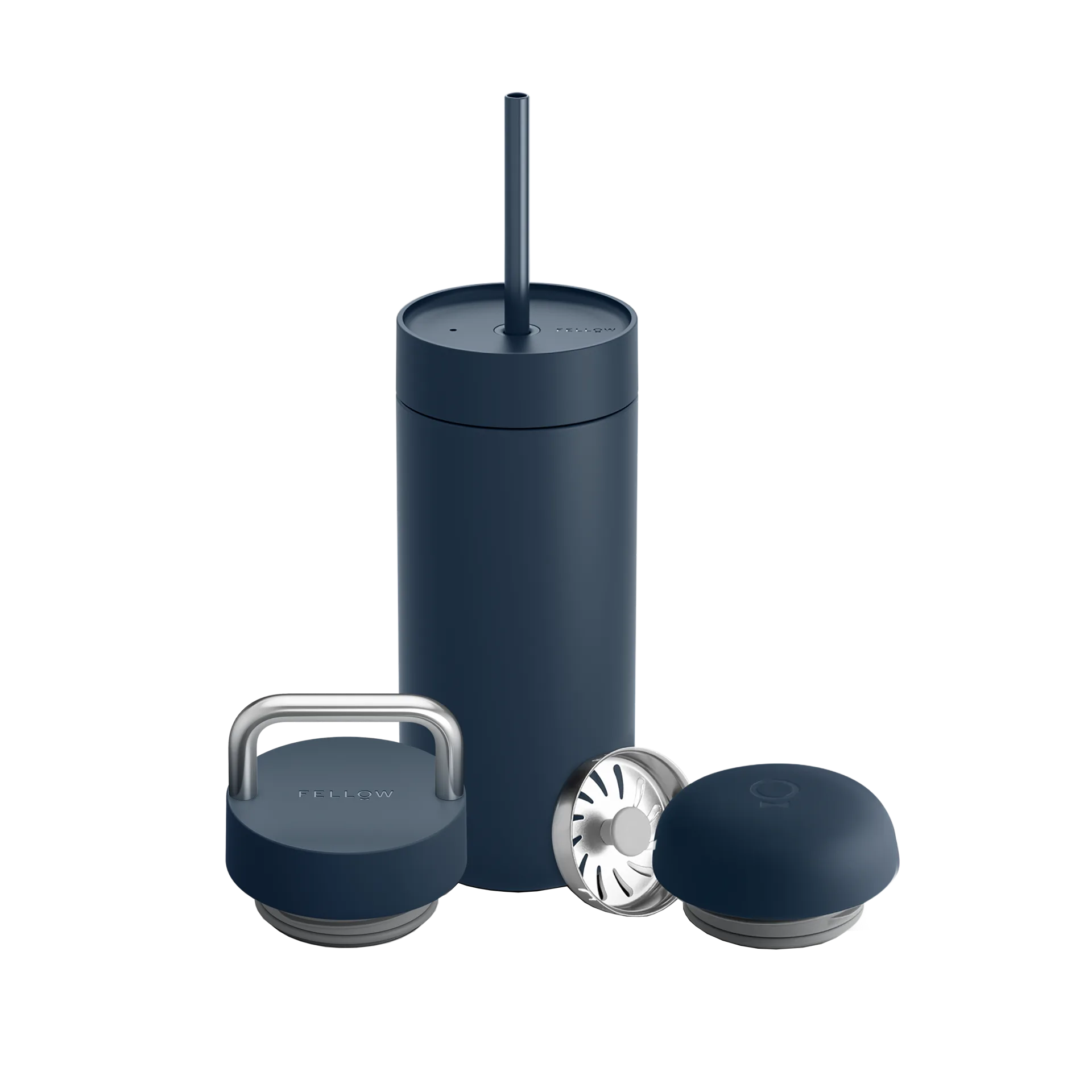 Carter Move thermos mug 3-in-1 lid set, Stone blue Fellow