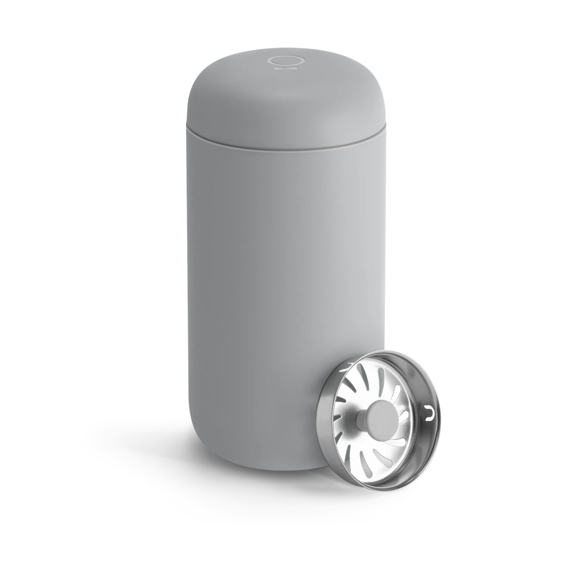 Carter thermos mug with splash guard 35 cl, Matte grey Fellow