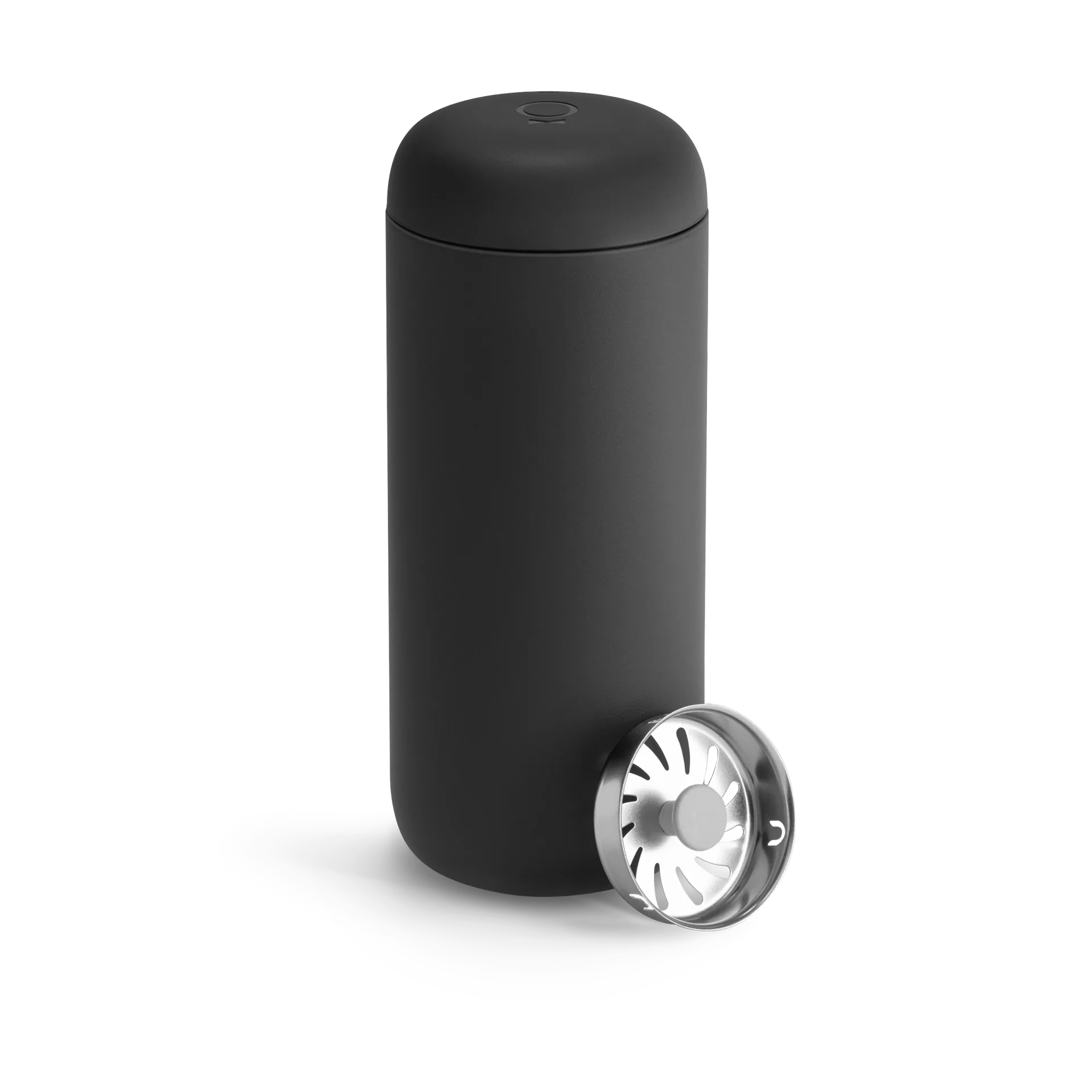 Carter thermos mug with splash guard 47 cl, Matte black Fellow