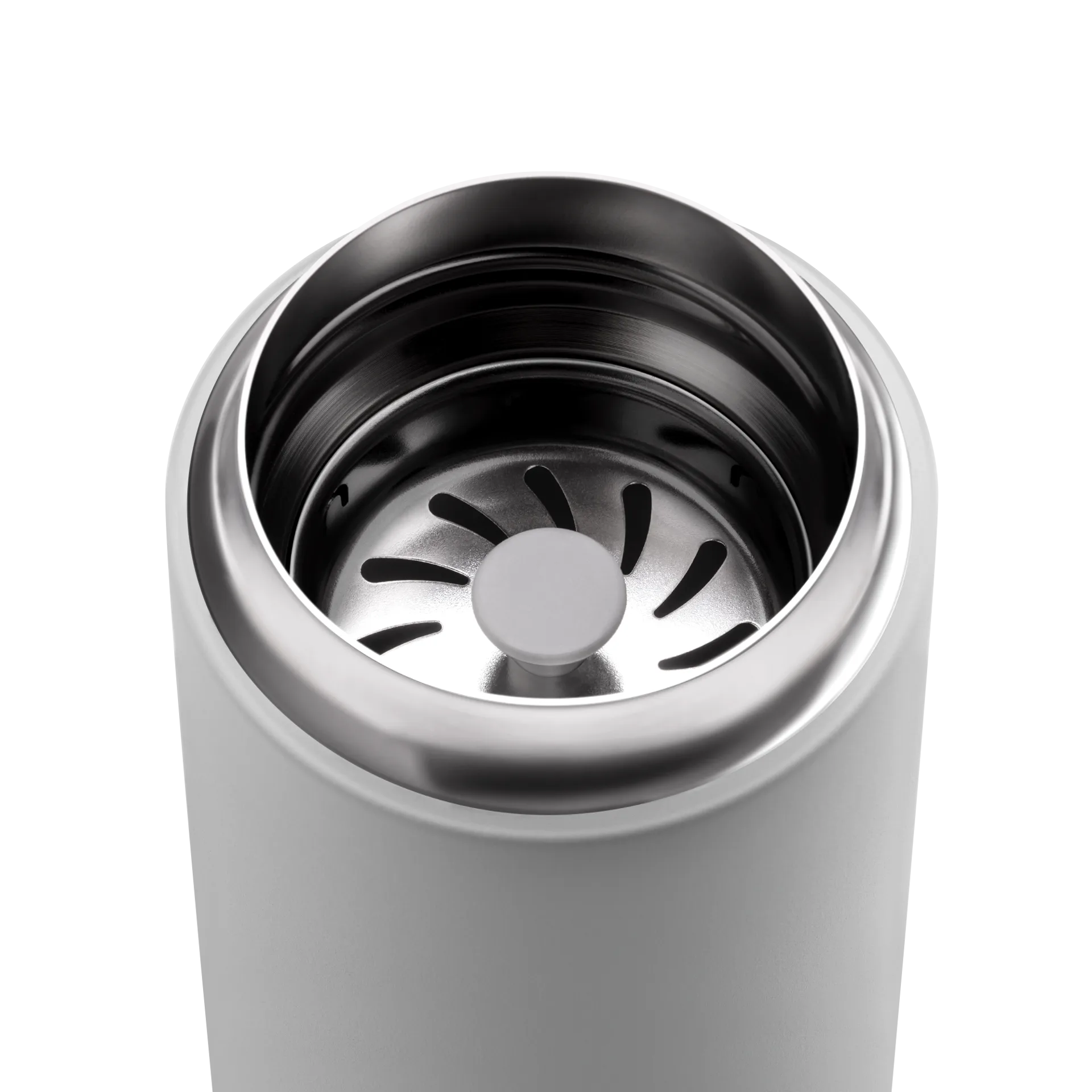 Carter thermos mug with splash guard 47 cl, Matte grey Fellow