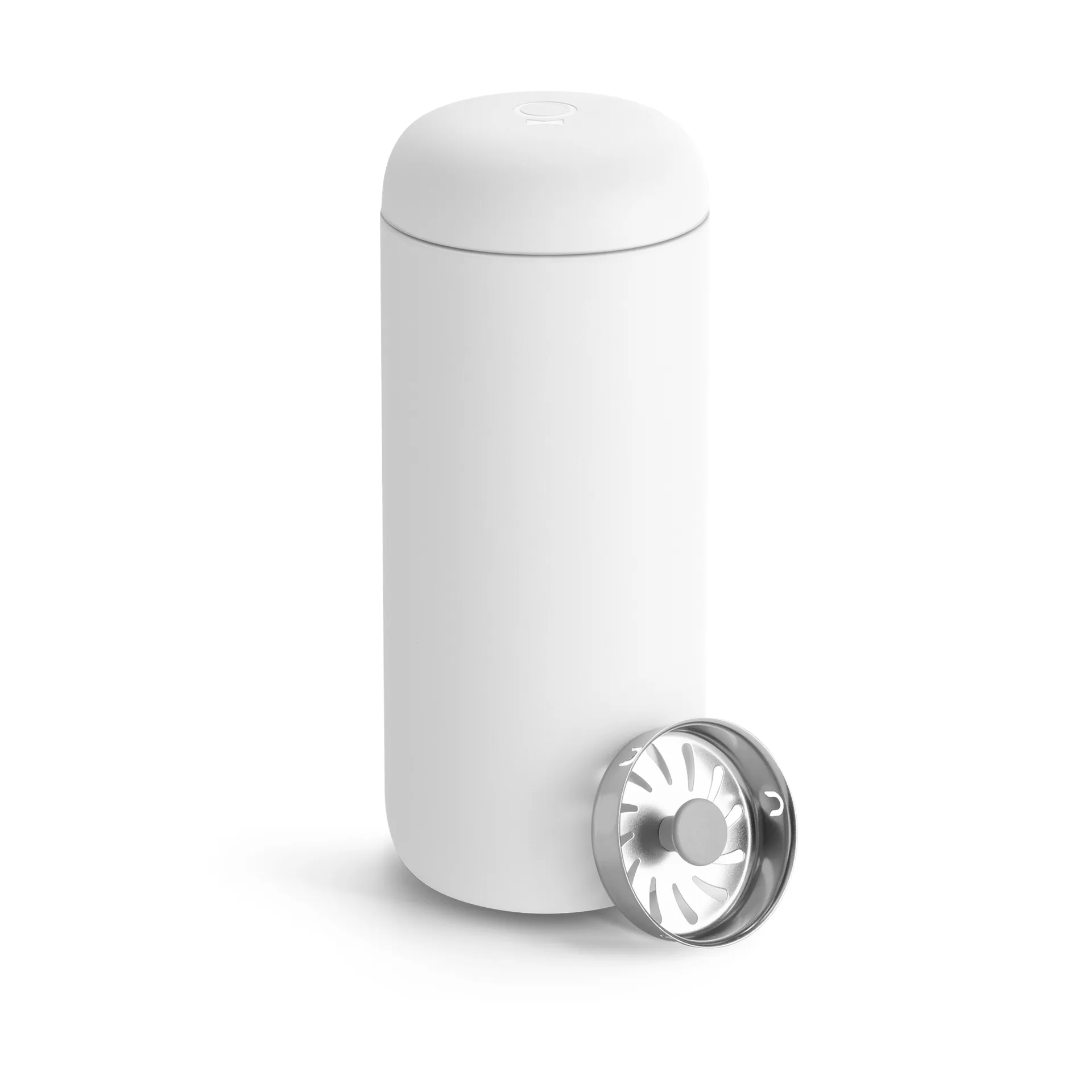 Carter thermos mug with splash guard 47 cl, Matte white Fellow