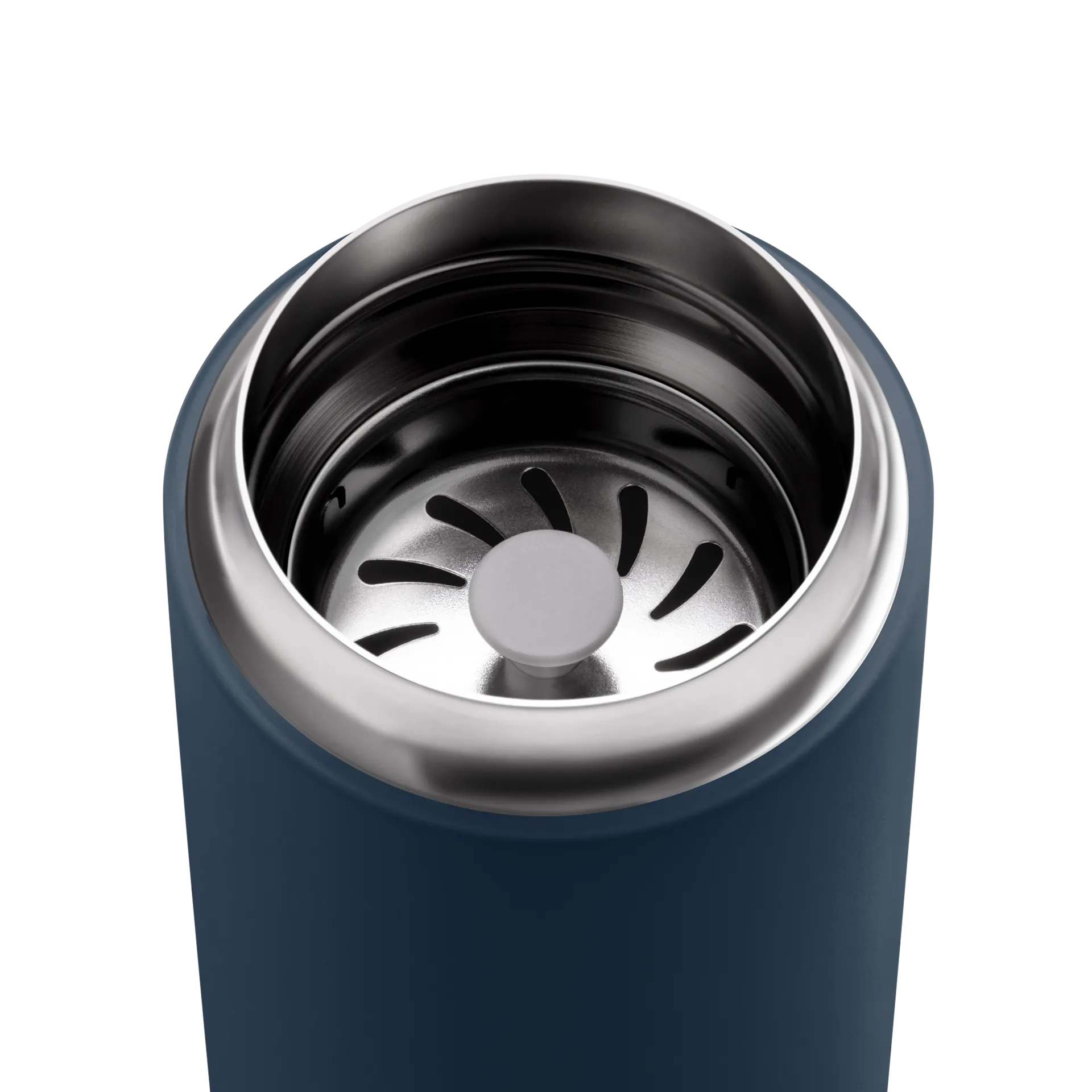 Carter thermos mug with splash guard 47 cl, Stone blue Fellow