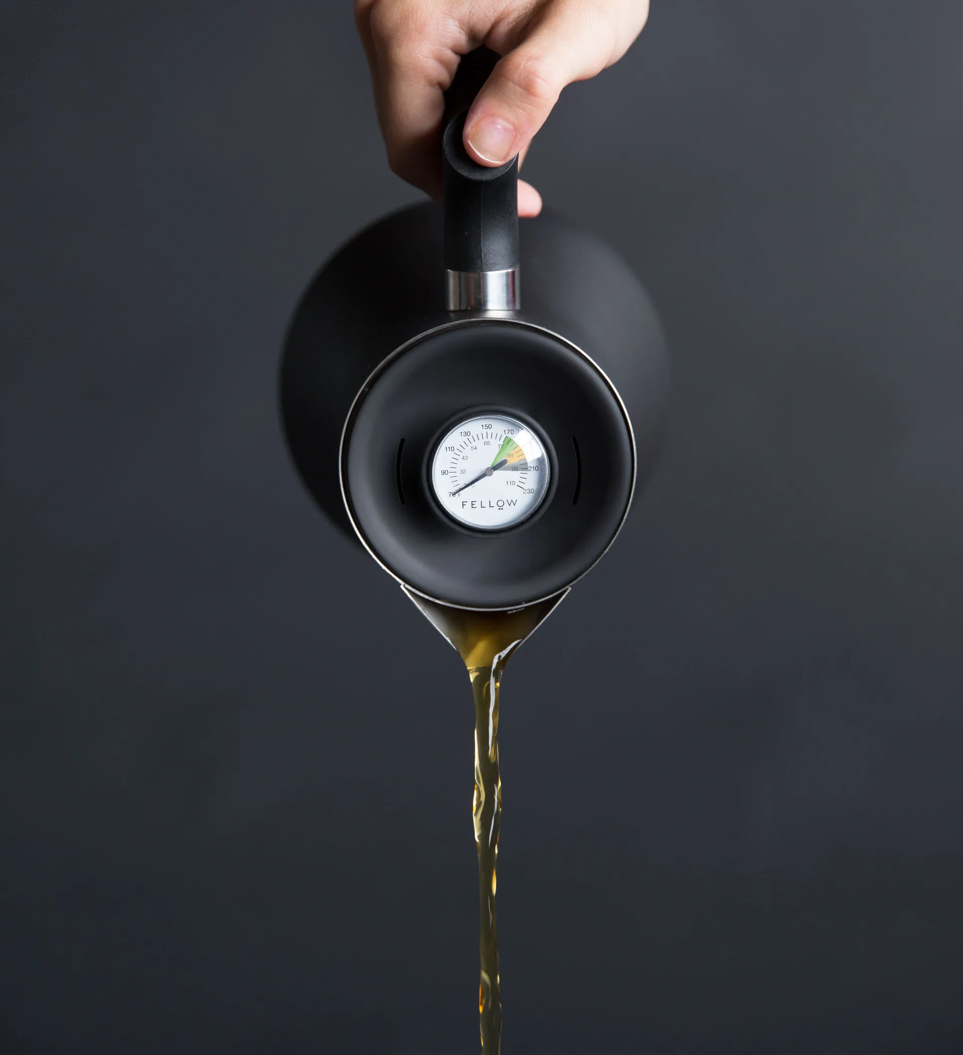 Raven Stovetop Tea kettle 100 cl, Matte black Fellow