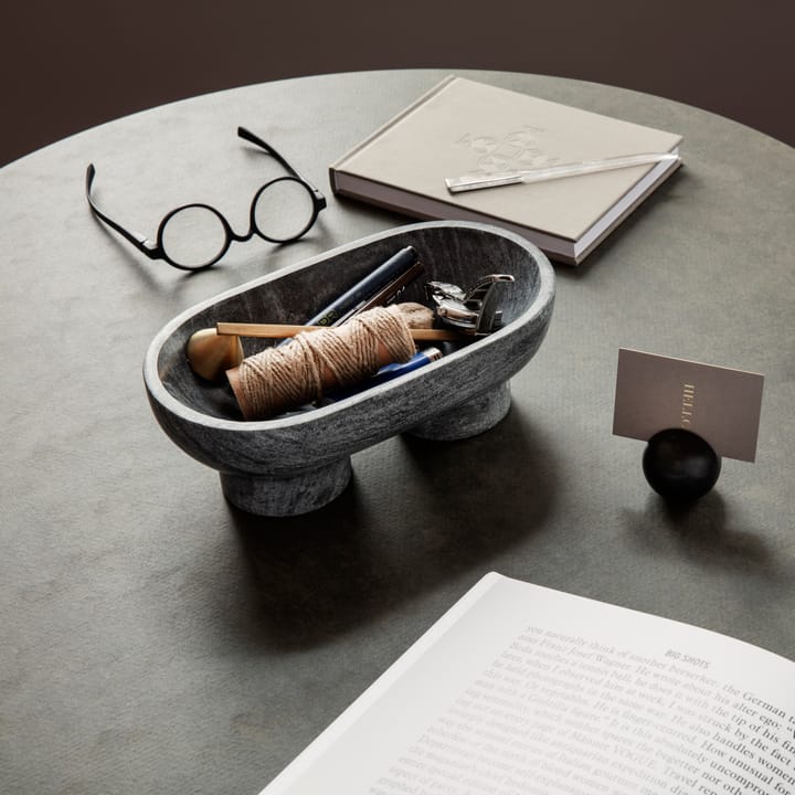 Alza bowl, black Ferm Living