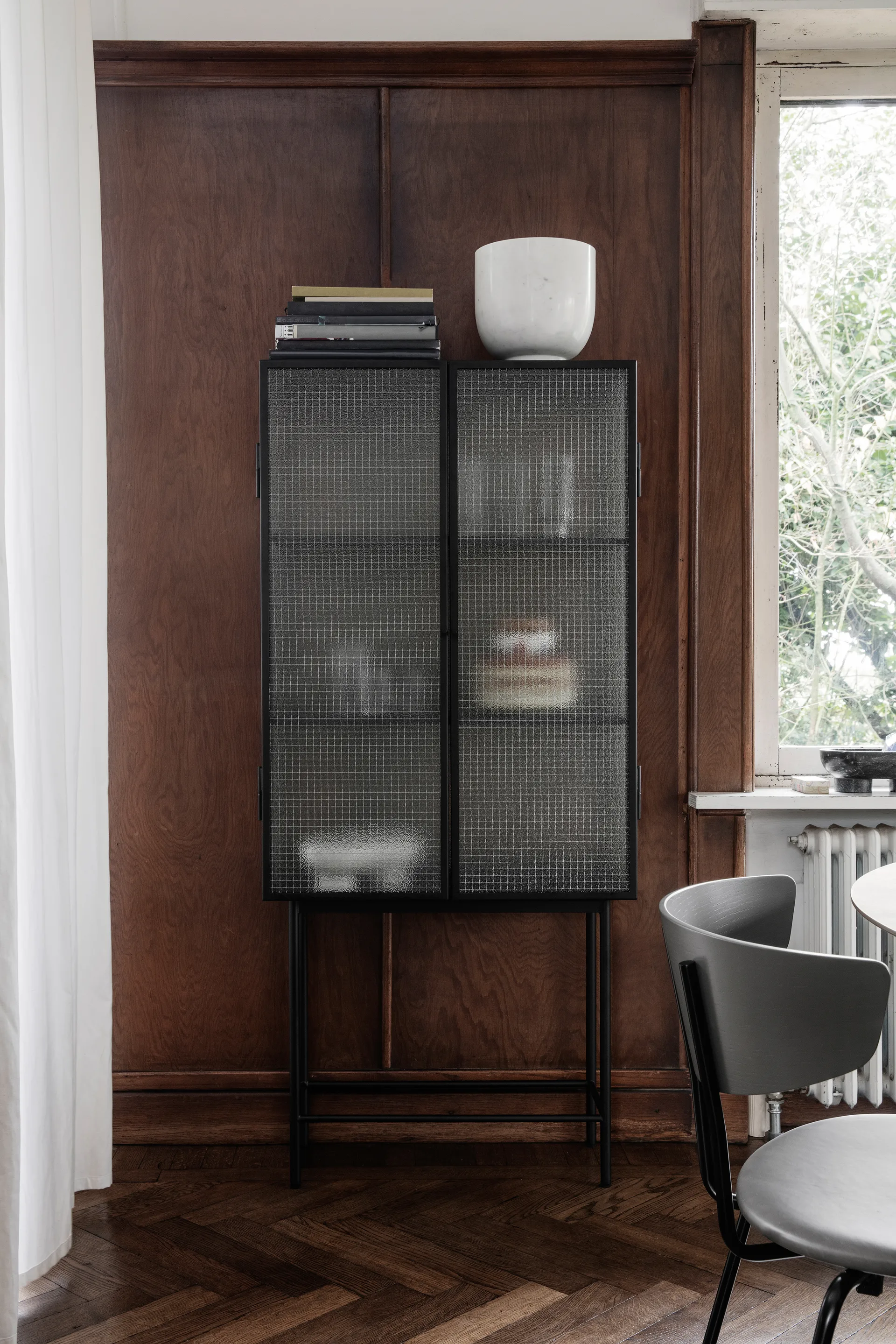 Alza champagne chiller, White Marble Ferm Living