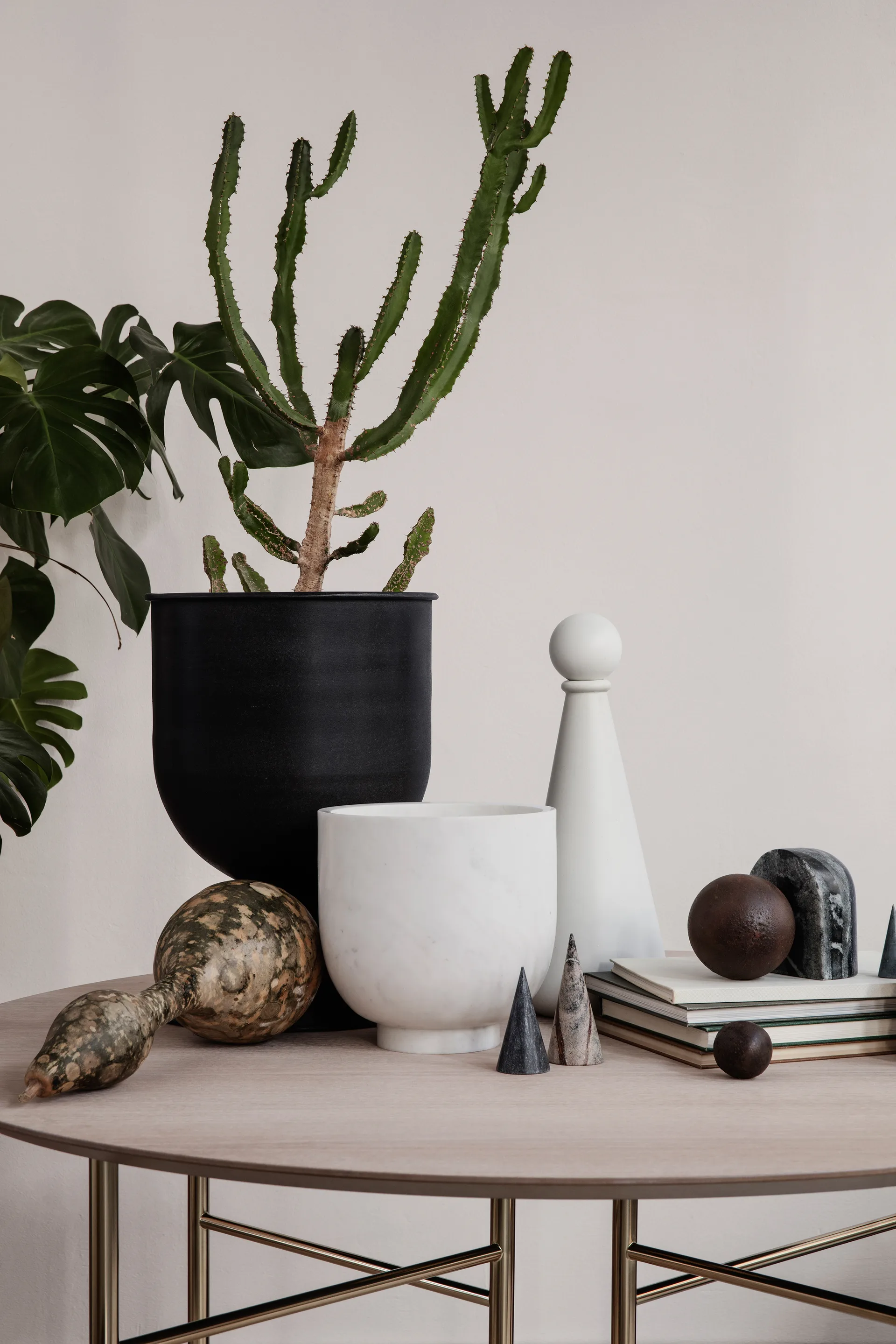 Alza champagne chiller, White Marble Ferm Living