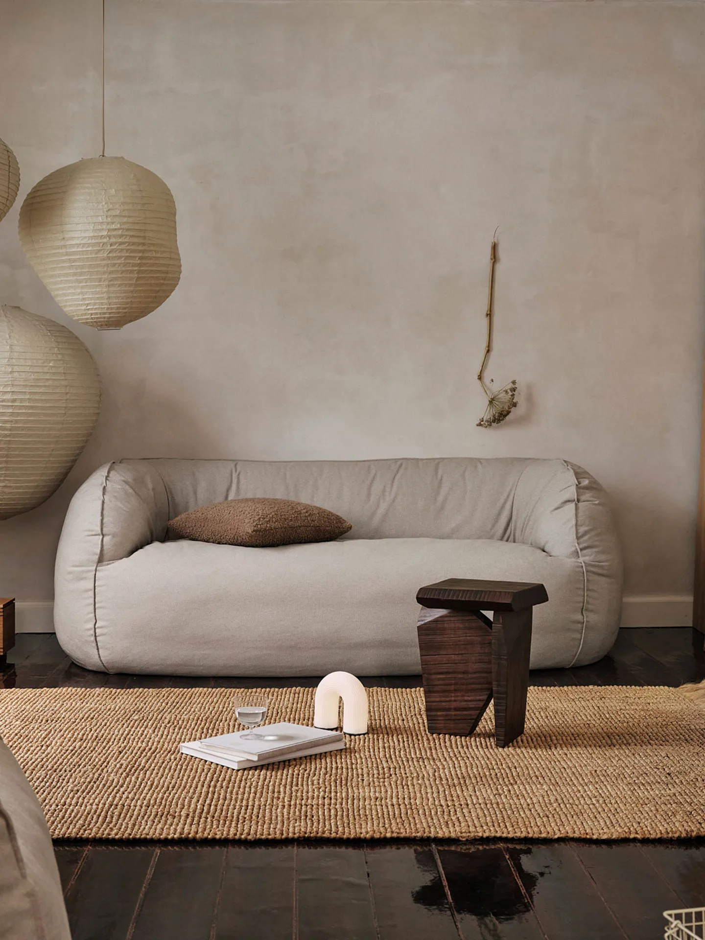 Athens rug, Natural, 170x240 cm Ferm Living