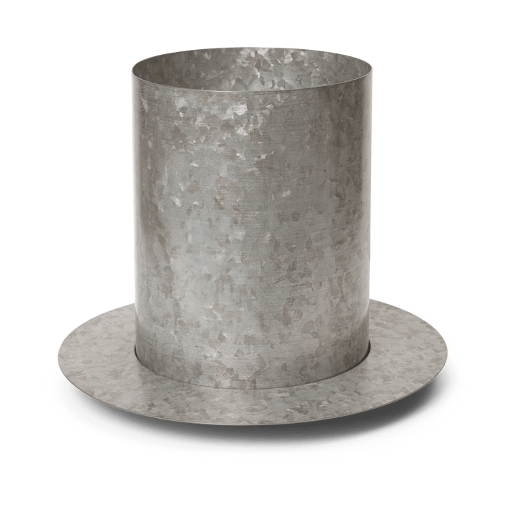 Auran flower pot medium 26,6 cm - Galvanized iron - Ferm Living