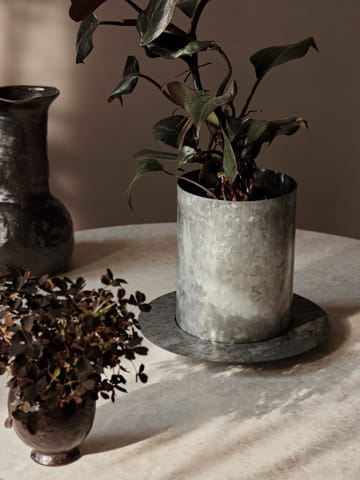 Auran flower pot medium 26,6 cm - Galvanized iron - Ferm Living