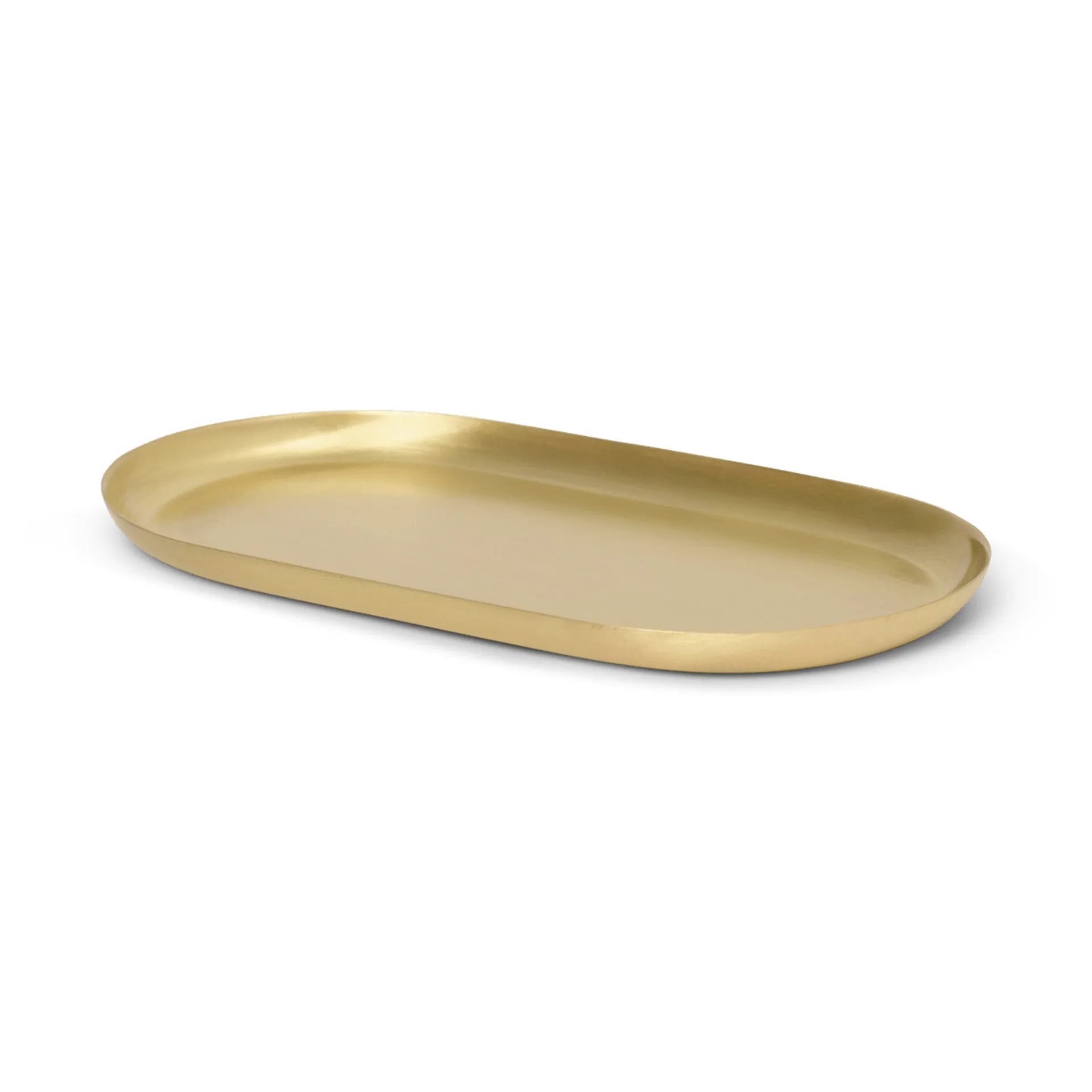 Basho tray 9x18 cm, brass Ferm Living