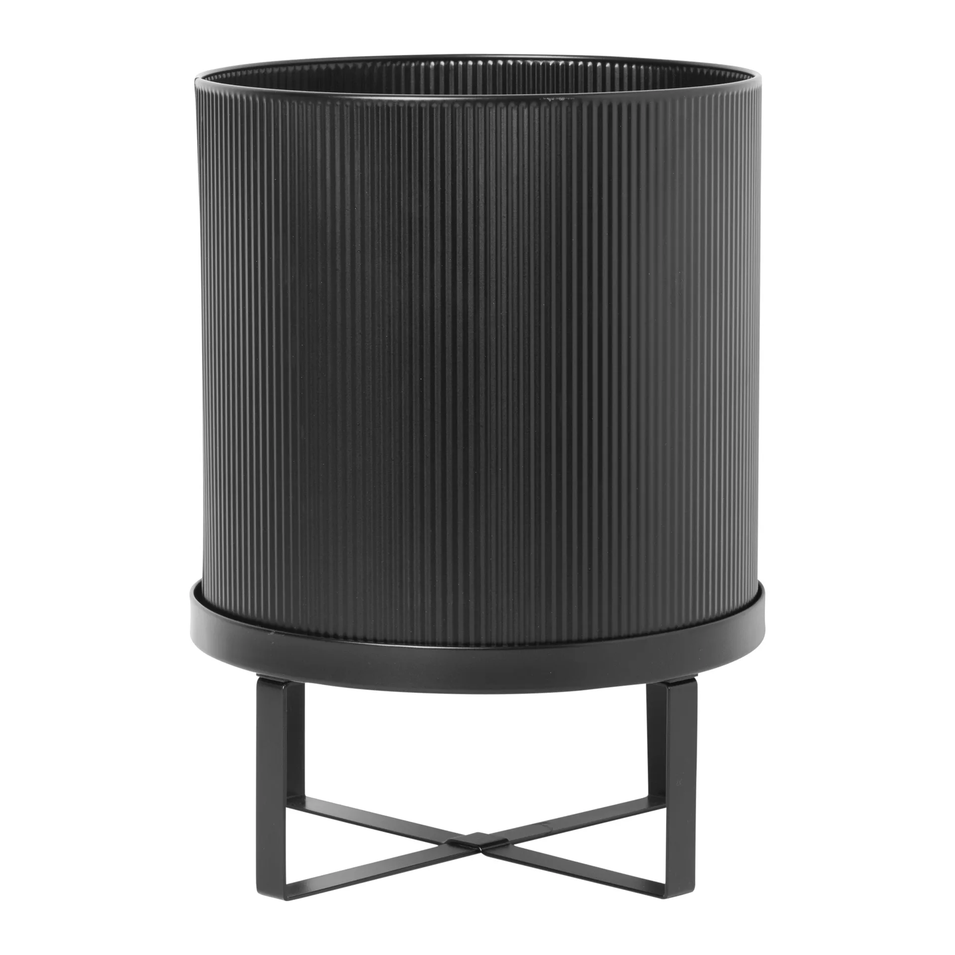 Bau flower pot large Ø28 cm, black Ferm Living
