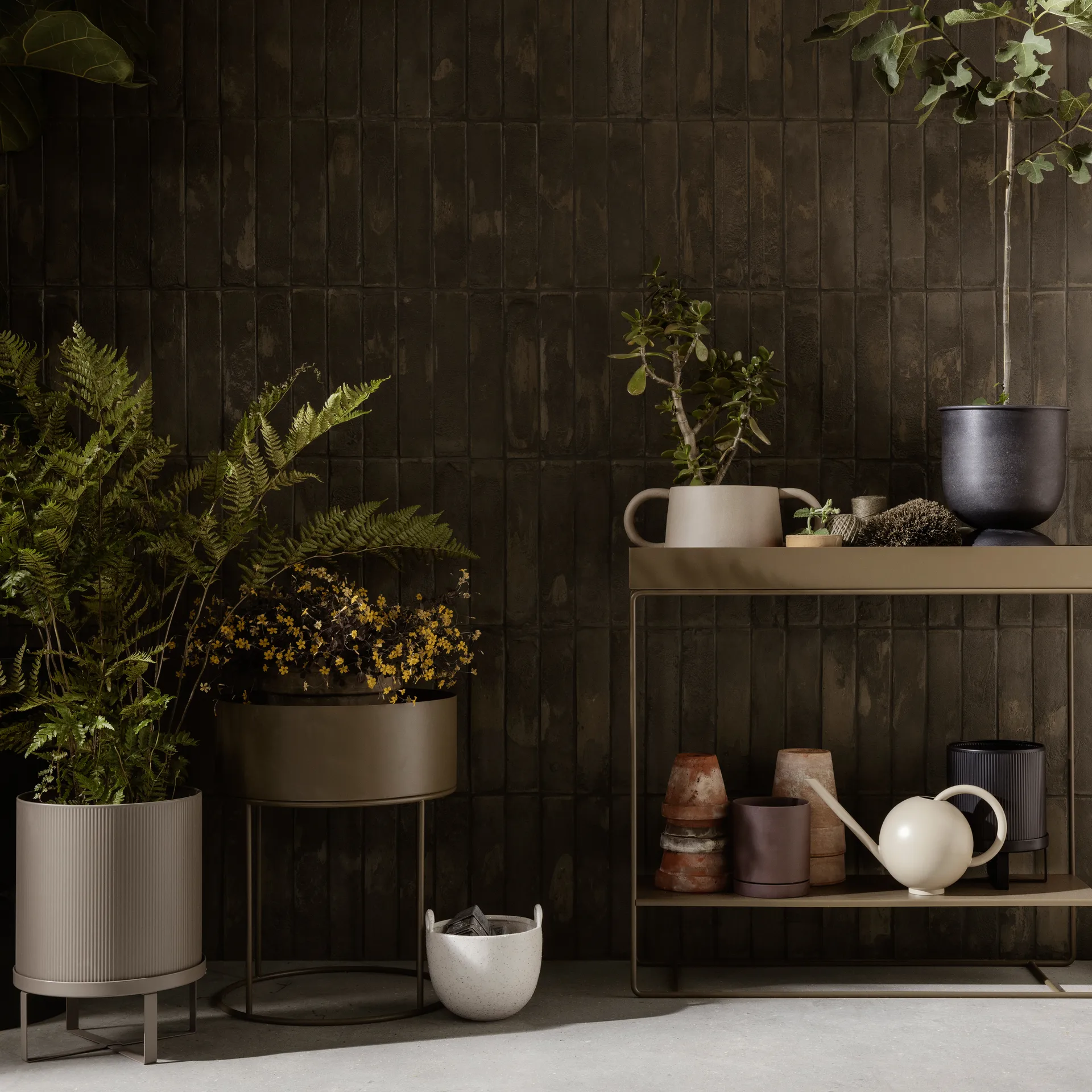 Bau flower pot large Ø28 cm, cashmere Ferm Living