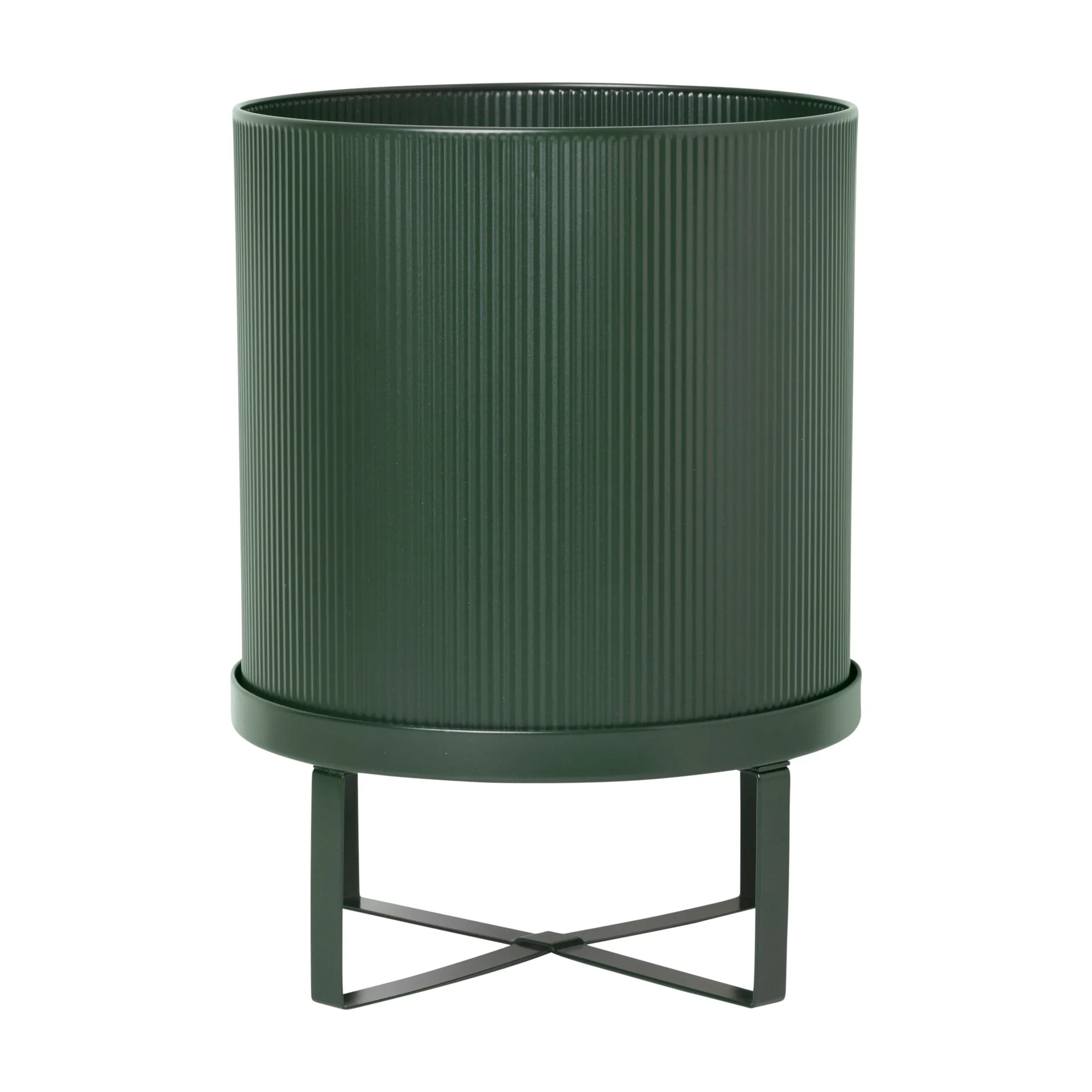 Bau flower pot large Ø28 cm, Dark green Ferm Living