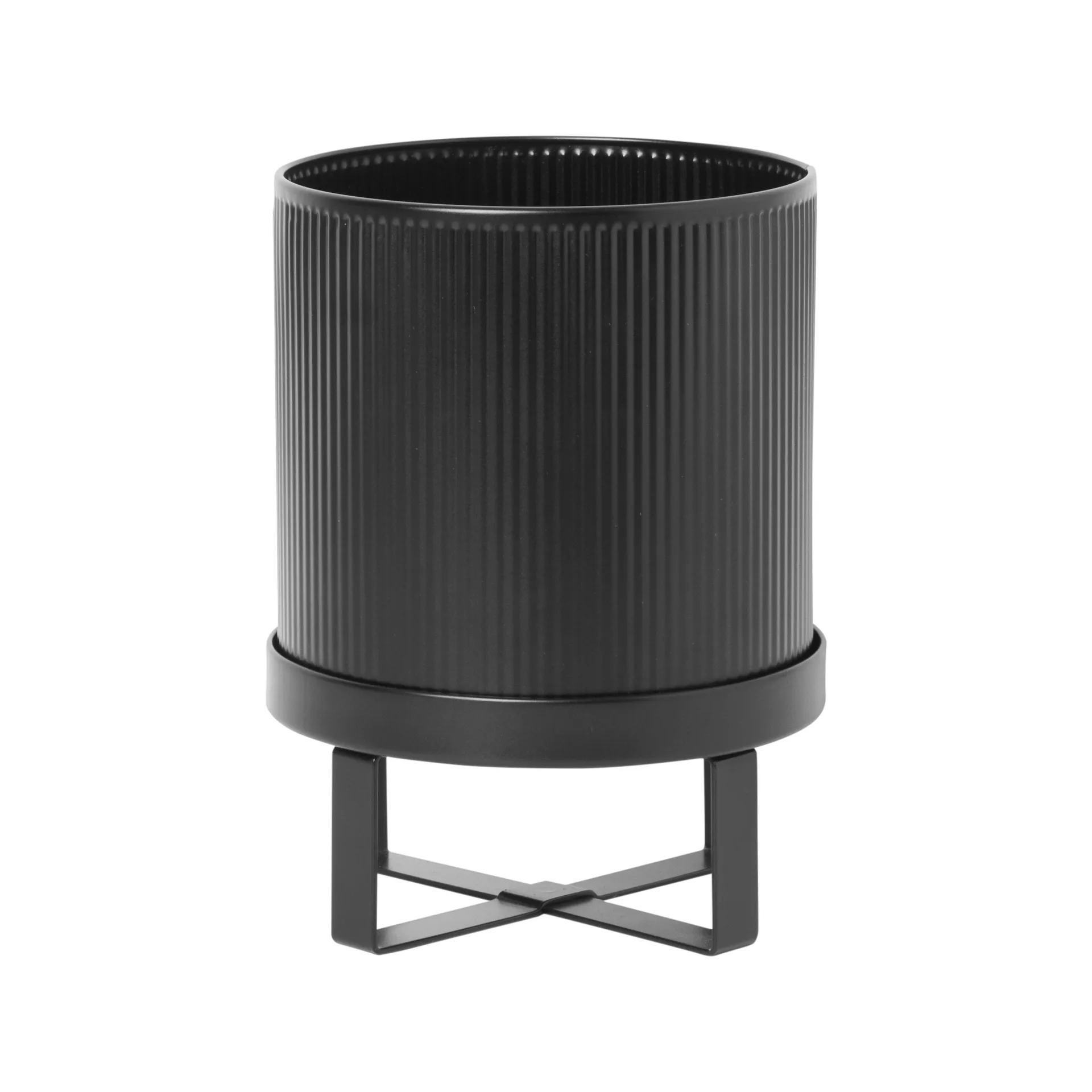 Bau flower pot small Ø18 cm, Black Ferm Living