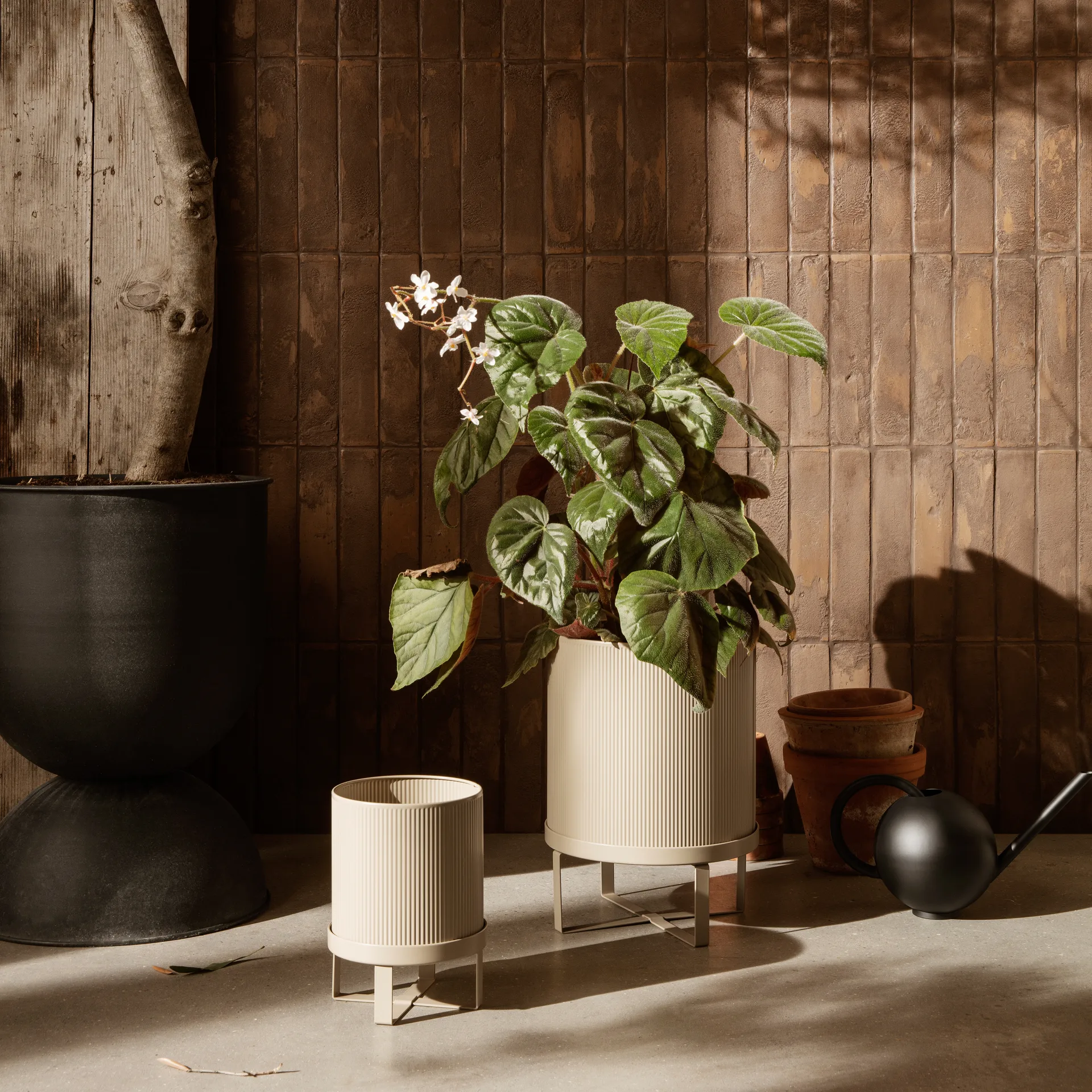 Bau flower pot small Ø18 cm, cashmere Ferm Living