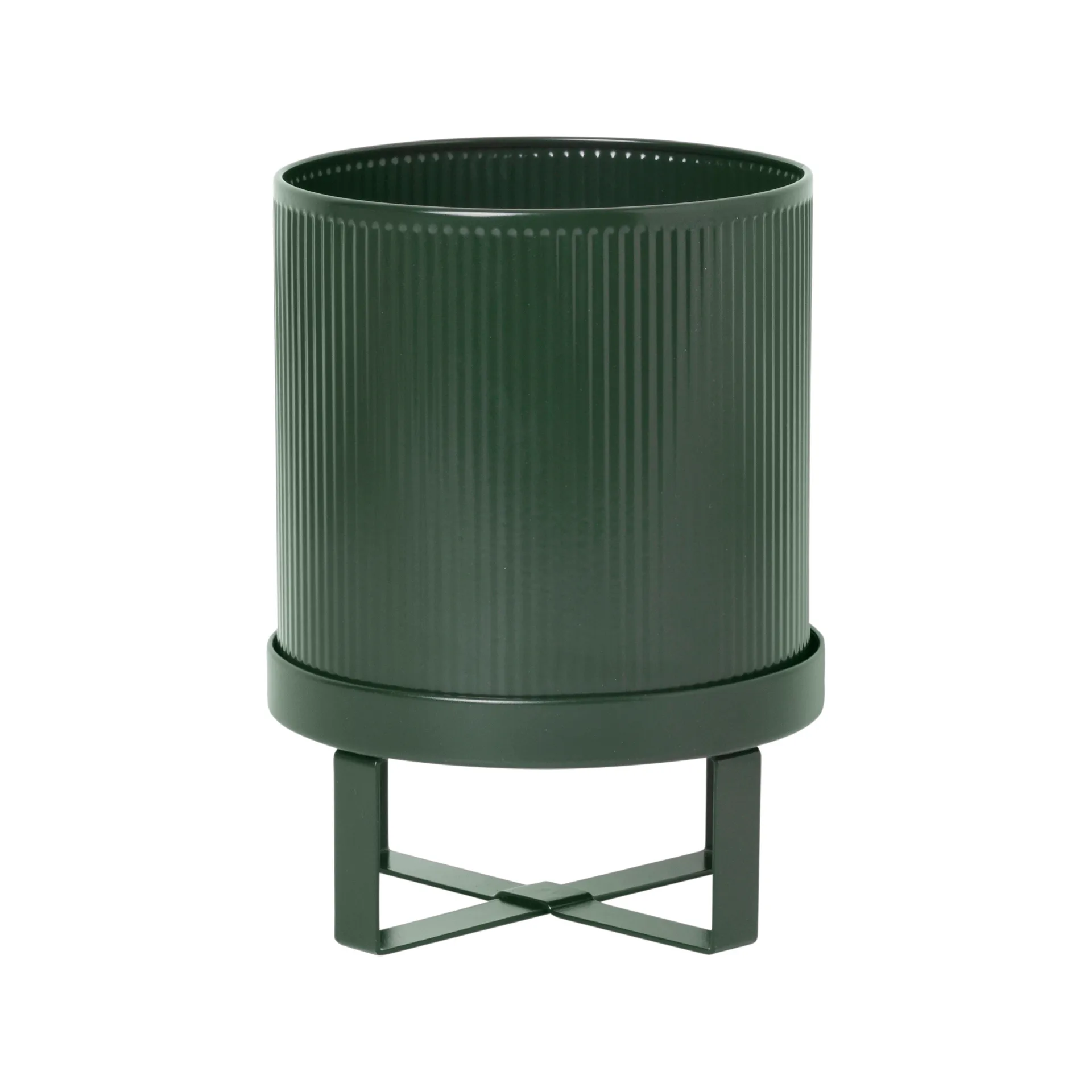 Bau flower pot small Ø18 cm, Dark green Ferm Living