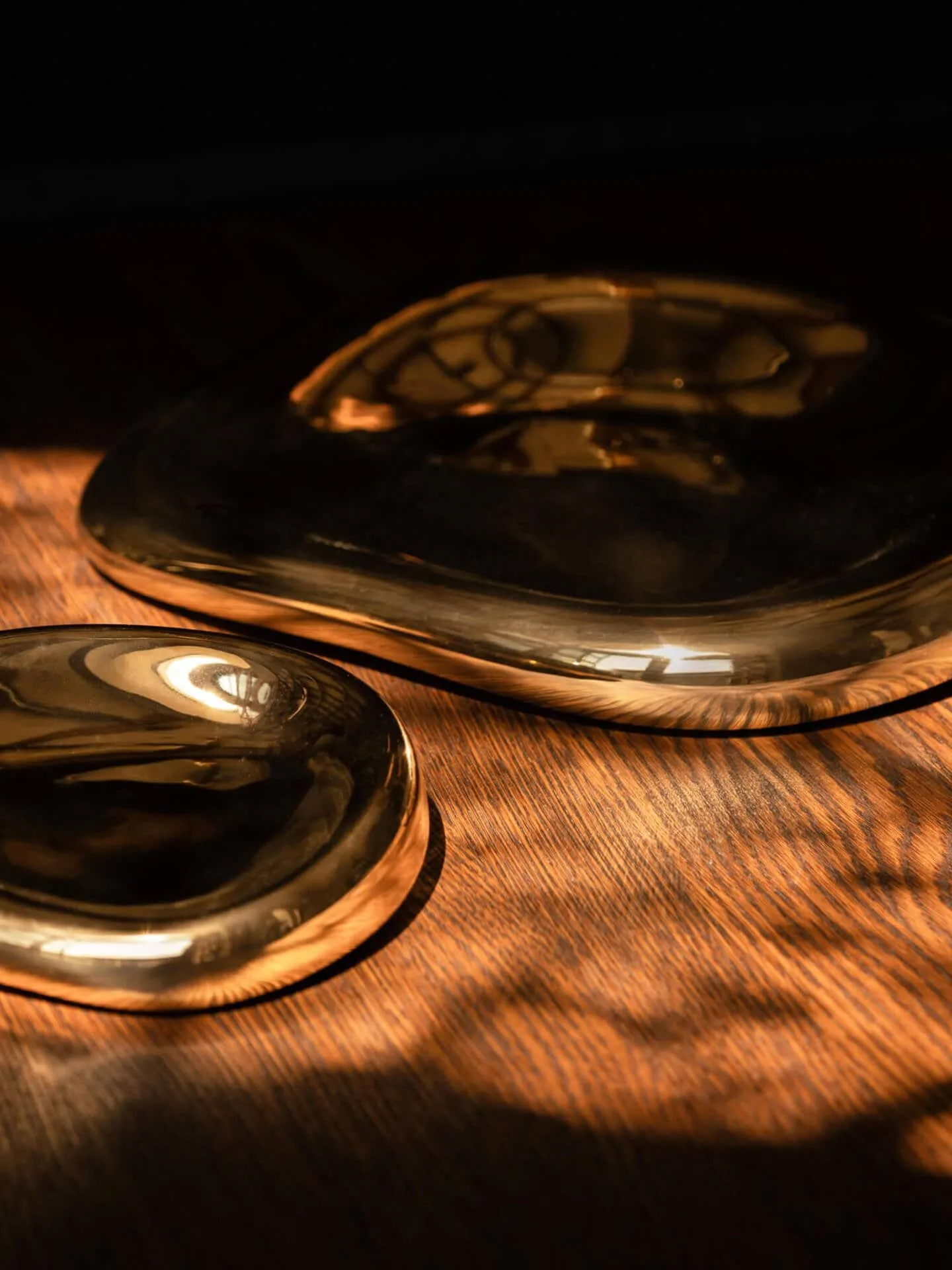 Bellure decorative bowl Ø17 cm, brass finish Ferm Living