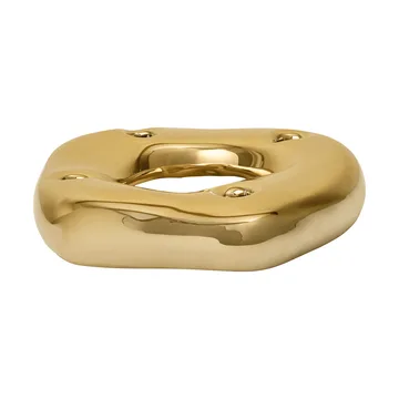 Bellure ring candleholder - brass finish - Ferm Living