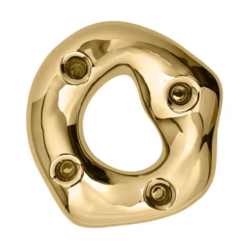 Bellure ring candleholder - brass finish - Ferm Living
