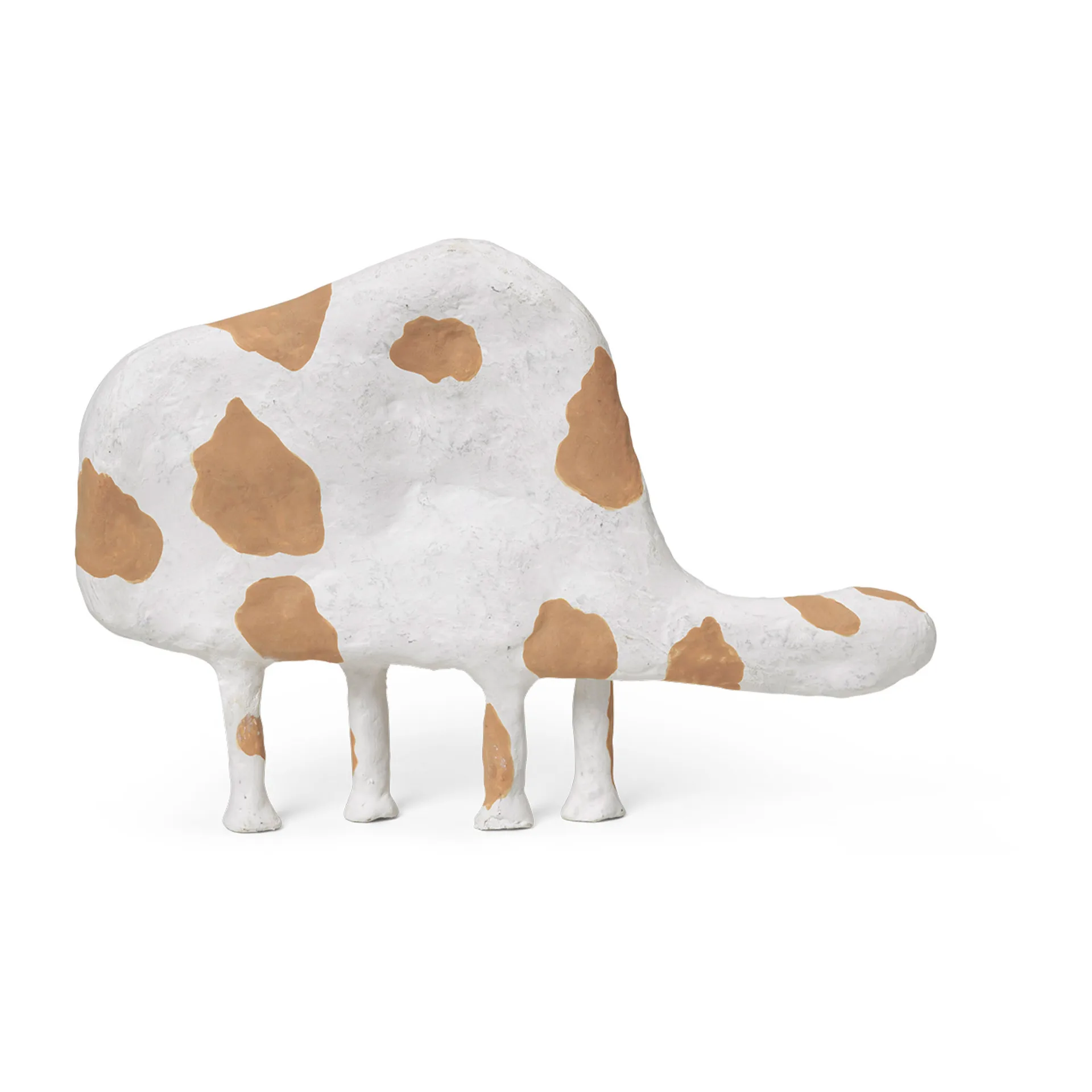 Benzon sculpture, White-brown Ferm Living