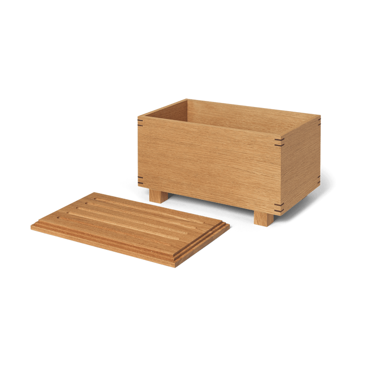 Bon wooden box 19x35 cm, Oiled oak Ferm Living