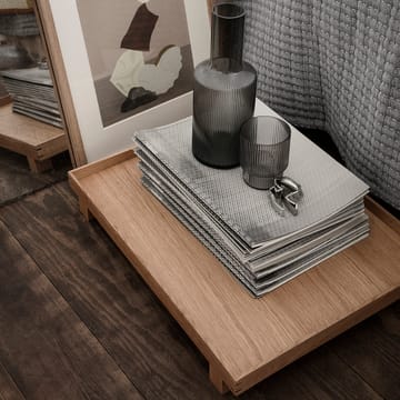 Bon wooden tray large - oak - Ferm Living