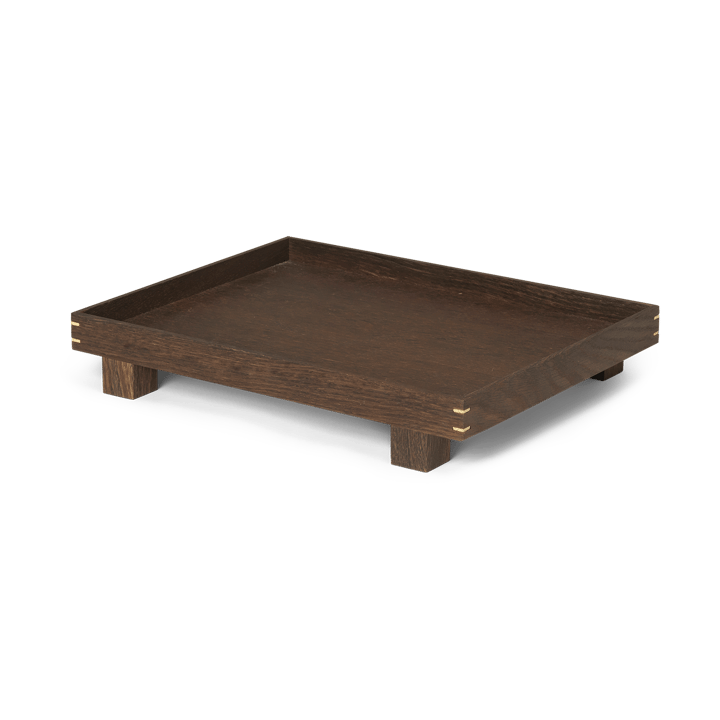 Bon wooden tray small - Smoked oak - Ferm Living