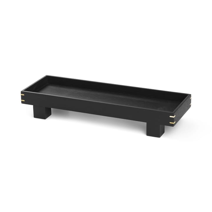 Bon wooden tray X small - black-stained oak - Ferm Living