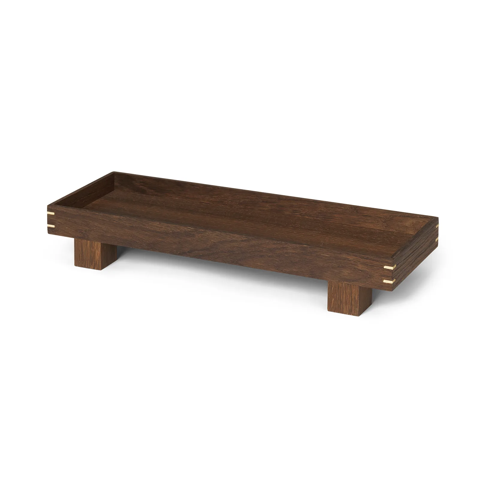 Bon wooden tray X small, Smoked oak Ferm Living