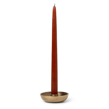 Bowl candle sticks Ø10 cm - brass - Ferm Living