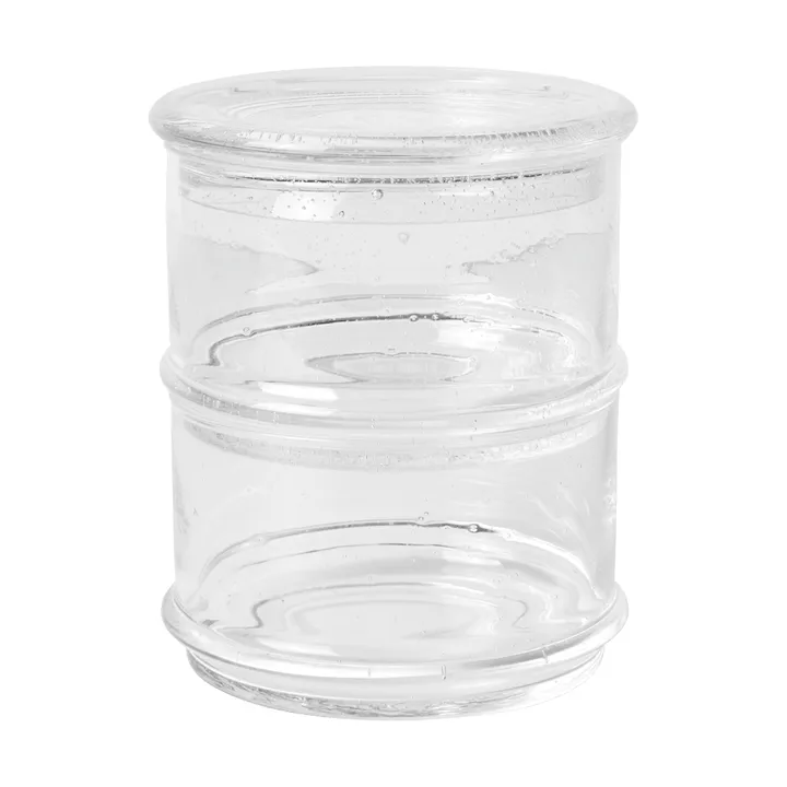 Boya stackable jars - 2 pieces, Clear - Ferm Living