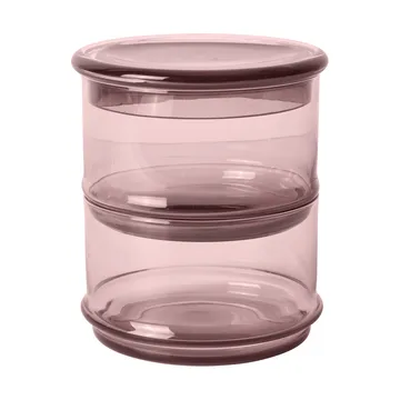 Boya stackable jars - 2 pieces, mauve - Ferm Living