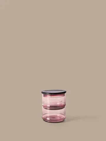 Boya stackable jars - 2 pieces, mauve - Ferm Living