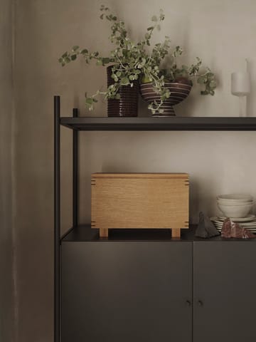 Brura bowl Ø21,5 cm - Coffee-white - Ferm Living