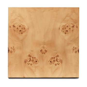 Burl Cube side table 40x40 cm - Natural - Ferm Living