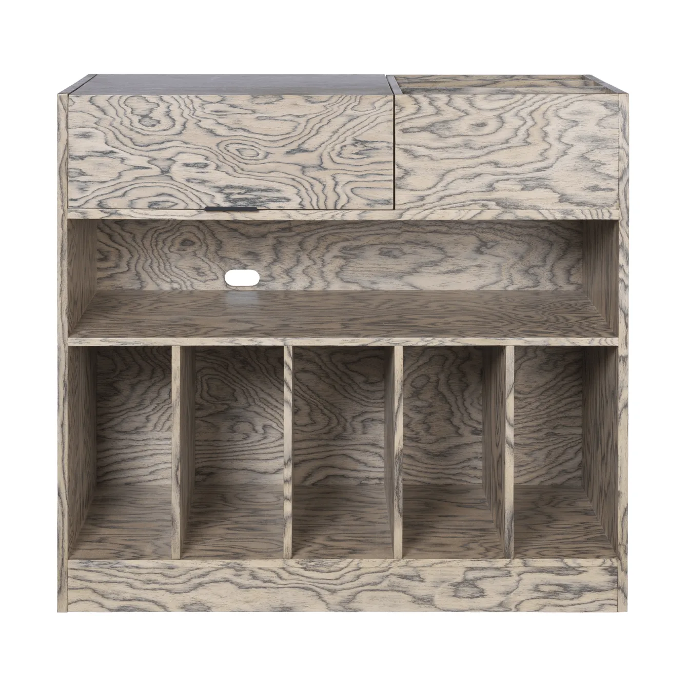 Cabri media cabinet, Grey, 86x45x81 cm Ferm Living