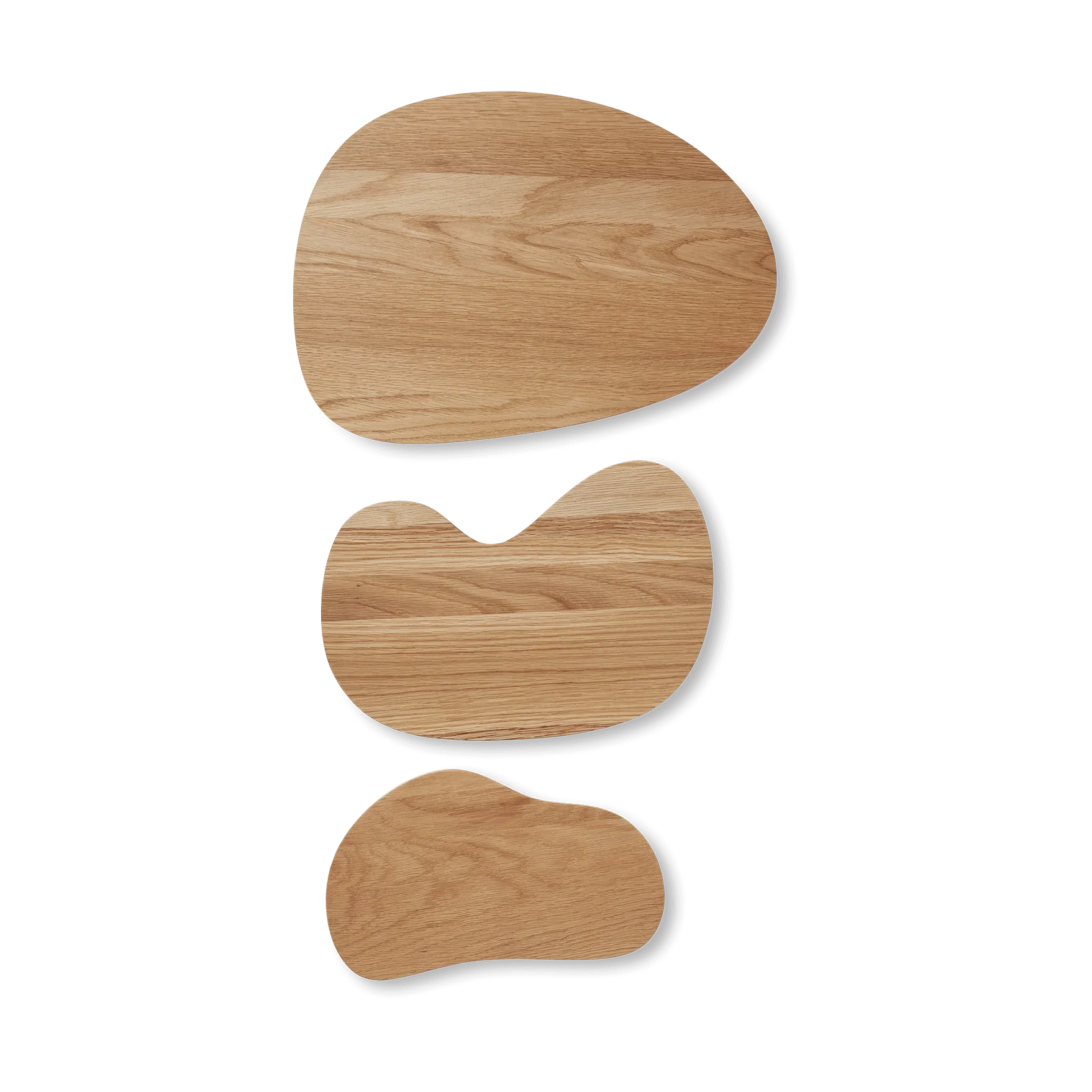 Cairn cutting board 3 pieces, Oak Ferm Living