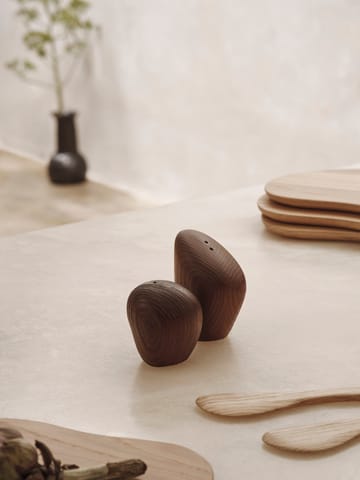 Cairn salt- and pepper mill - Dark brown - Ferm Living