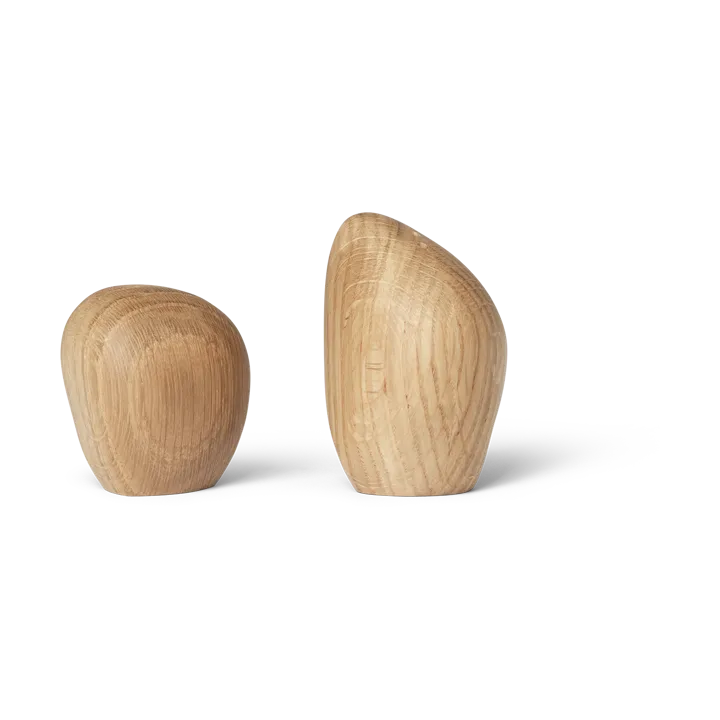 Cairn salt- and pepper shaker - Oak - Ferm Living