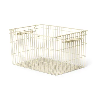 Cala stackable basket 2-pack - Cashmere, 36,2x26,2x20,2 cm - Ferm Living