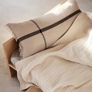 Calm cushion camel-black - 38x88 cm - Ferm Living