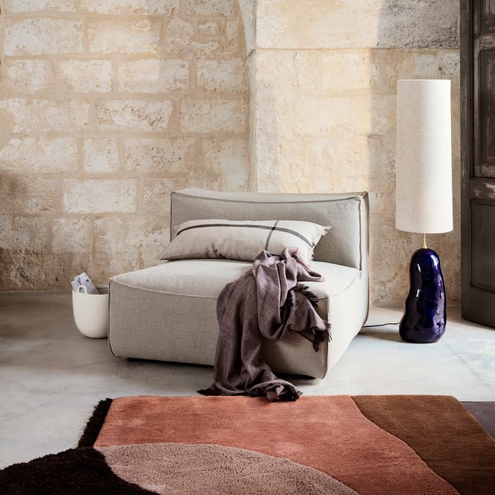 Calm cushion camel-black, 38x88 cm Ferm Living