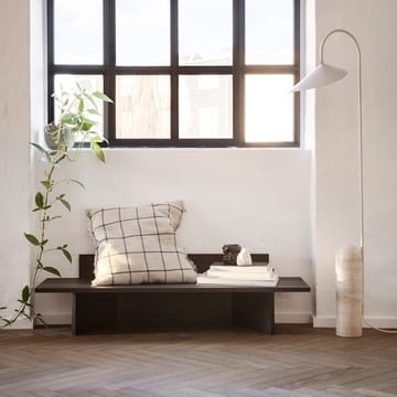 Calm cushion camel-black - 48x48 cm - Ferm Living