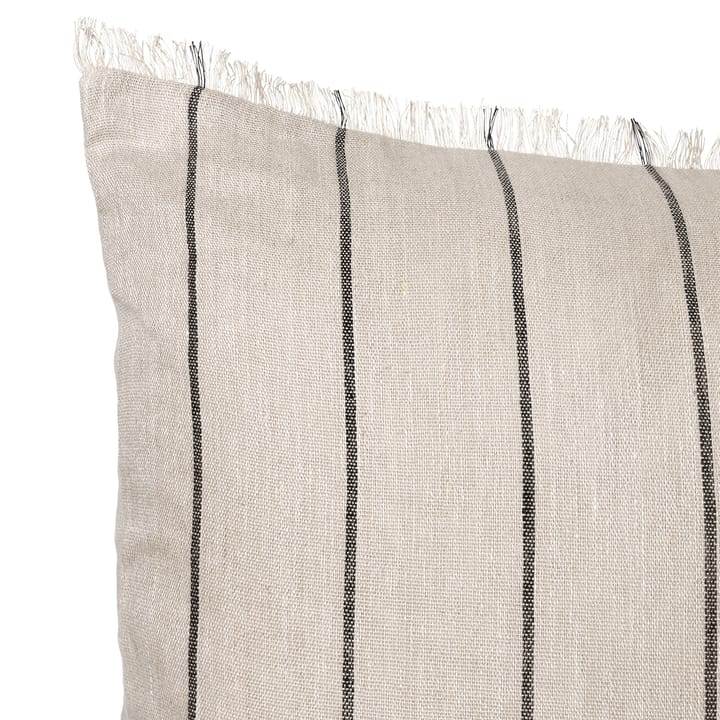 Calm cushion camel-black, 78x78 cm Ferm Living