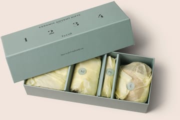 Ceramic Advent Gifts 4 Pieces - Multi - Ferm Living
