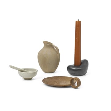 Ceramic Advent Gifts 4 Pieces - Multi - Ferm Living