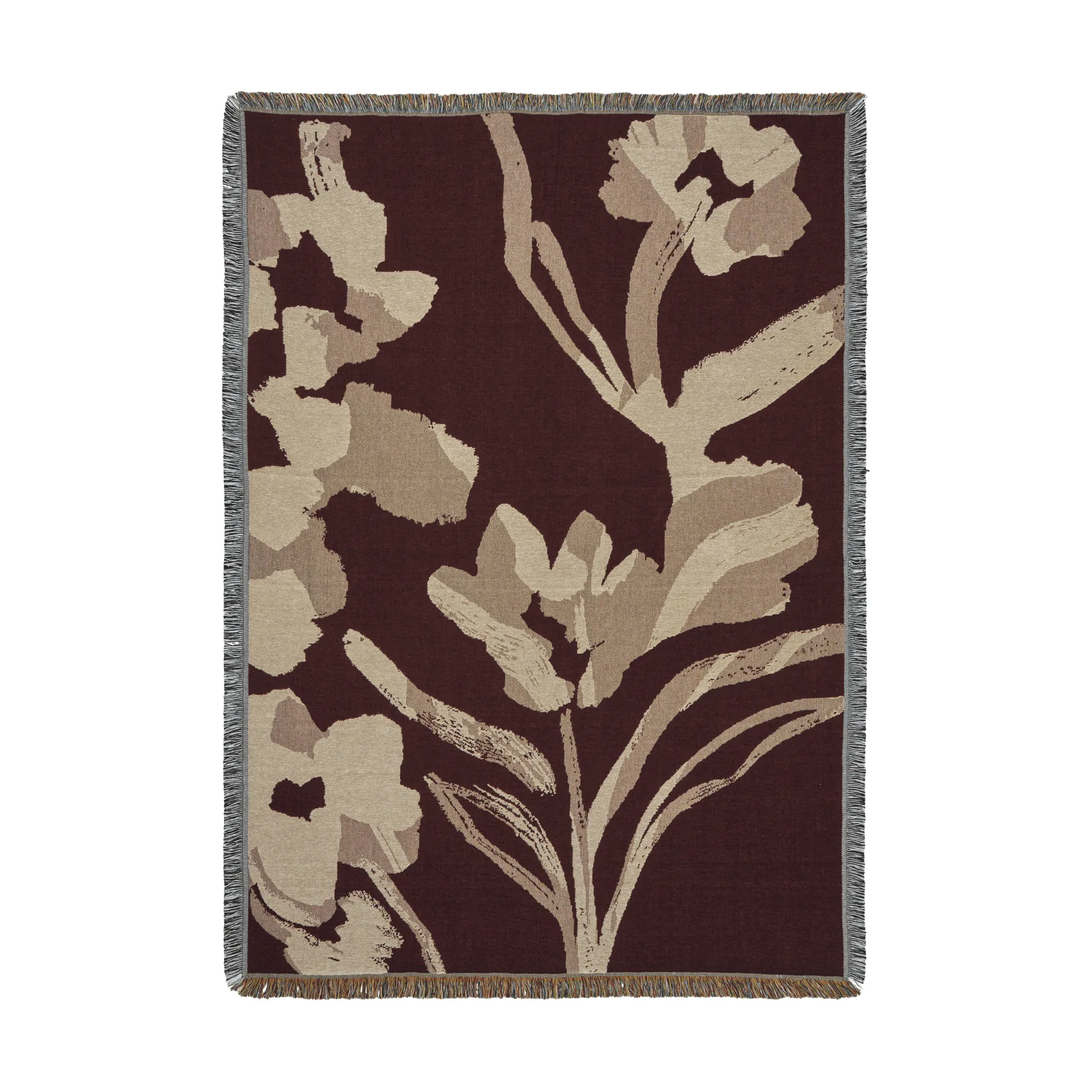 Cilla throw blanket, Dark pecan, 120x170 cm Ferm Living
