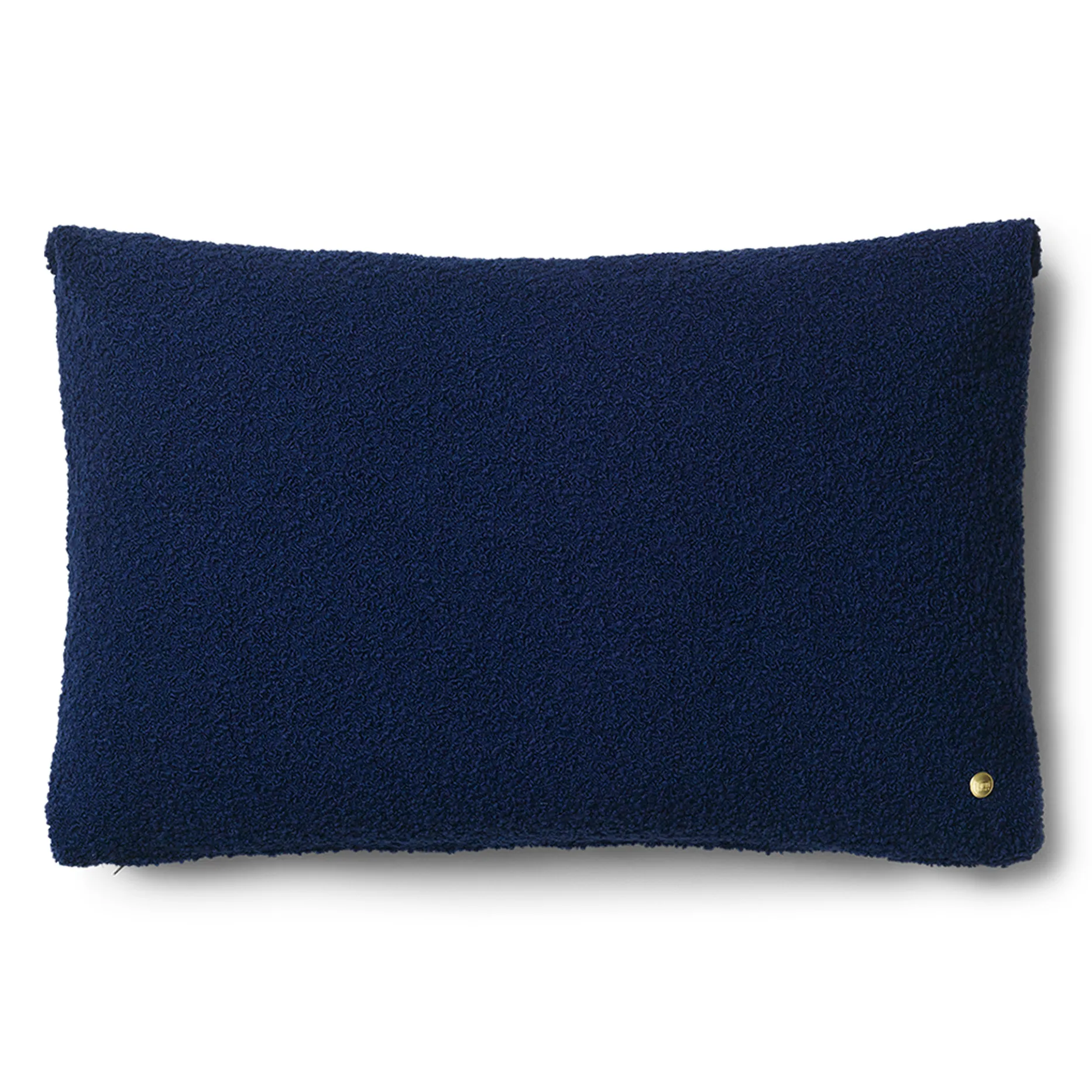 Clean cushion bouclé 40x60 cm, Deep Blue Ferm Living