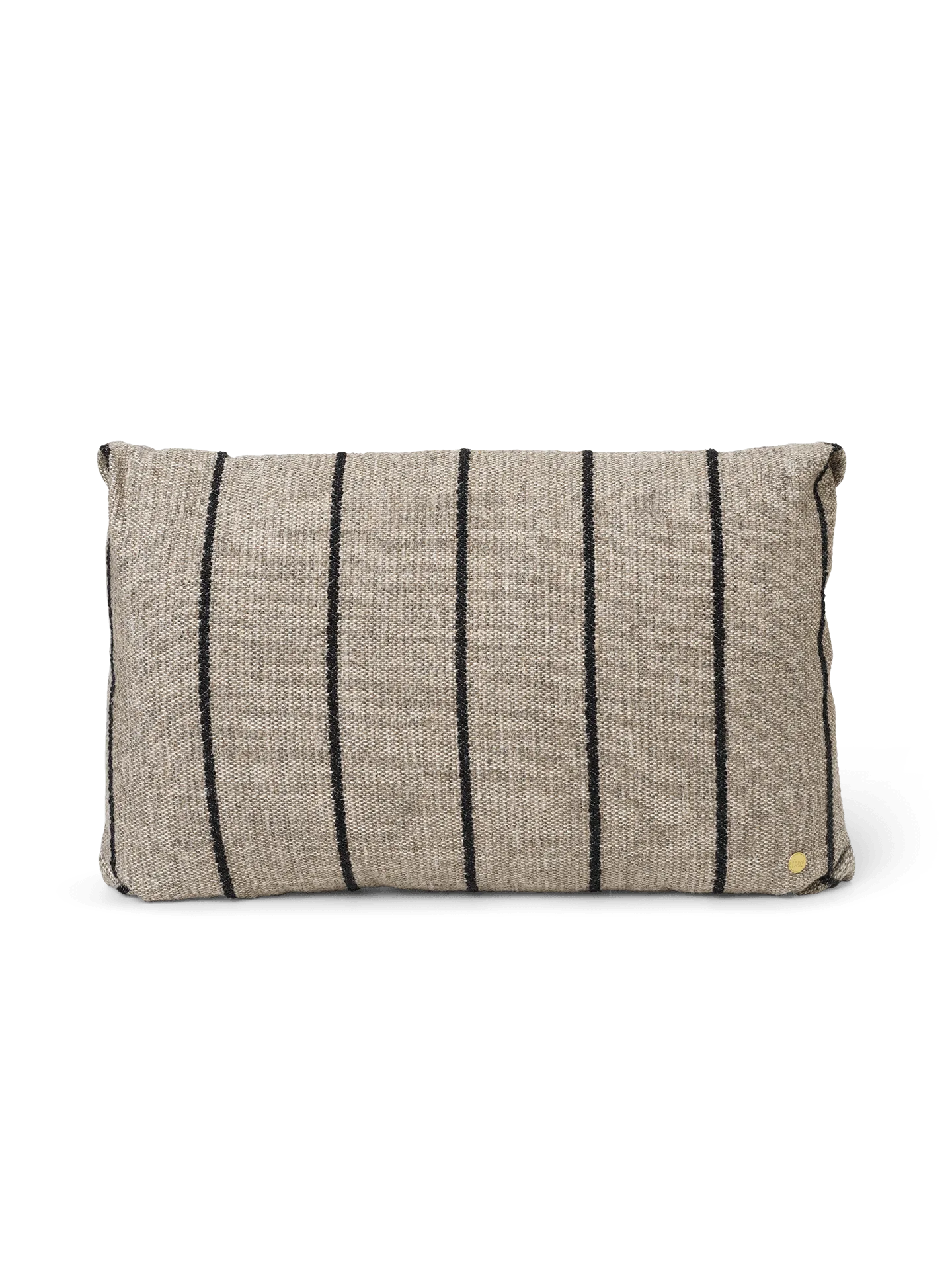 Clean pillow Pasadena 60x40 cm, Sand-black Ferm Living