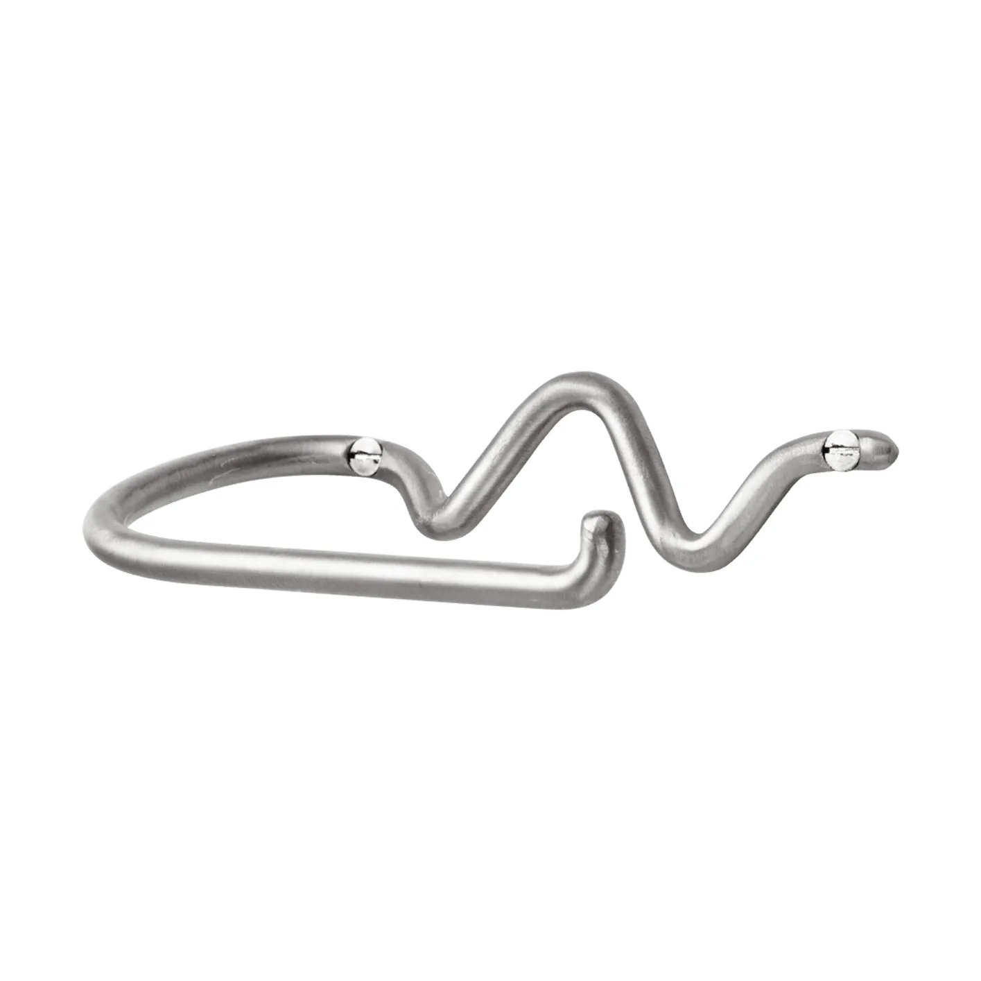 Curvature toilet paper holder, Stainless steel Ferm Living